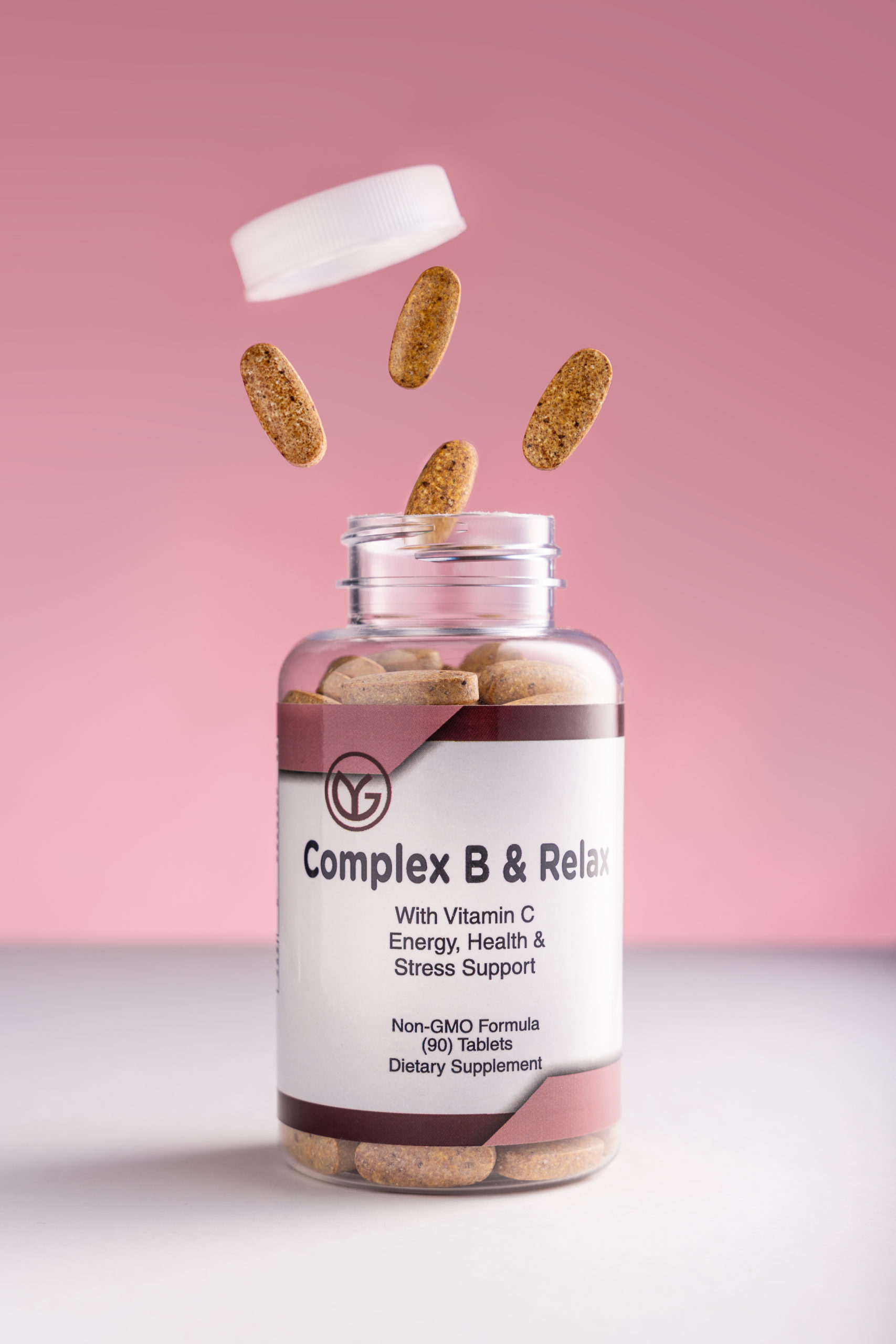 Complex B & Relax Formula Blend / Complejo B Con Relajantes Naturales X ...