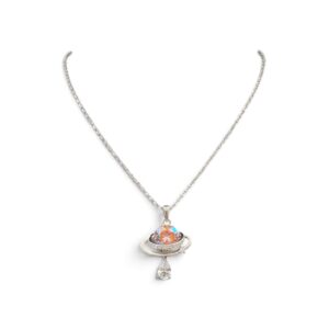 SATURNO NECKLACE STERLING SILVER
