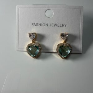 Cristal Green Earrings
